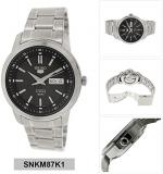 Seiko 5 Mens Analogue Automatic Watch with Stainless Steel Bracelet SNKM87K1