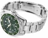 Seiko Prospex Solar Diver's 200m Green Dial Sapphire Glass Watch SNE583P1