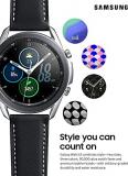 Samsung Galaxy Watch 3 (41mm, GPS, Bluetooth) Smart Watch with Advanced Health Monitoring, Fitness Tracking , and Long lasting Battery - Mystic Silver (US Version)