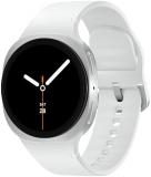 Samsung Galaxy Watch8, AI Smart Watch, Sport Band, Cushion Design, 3nm Processor, Health & Sleep Coach, Fitness Tracker, 40mm, LTE, Silver, 3 Year Samsung Extended Warranty (UK Version)