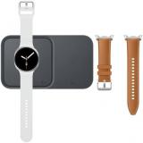 Samsung Galaxy Watch8, AI Smart Watch, Sport Band, Cushion Design, 3nm Processor, Health & Sleep Coach, Fitness Tracker, 40mm, LTE, Silver, 3 Year Samsung Extended Warranty (UK Version)