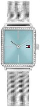 Tommy Hilfiger Two Hand Quartz Movement Watch for Women with Stainless Steel Mesh Bracelet – Available in Carnation Gold, Silver or Gold