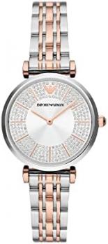 Emporio Armani Women's Dress Watch with Stainless Steel Band