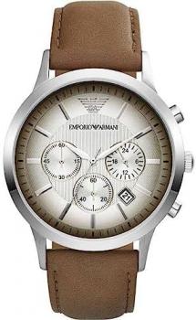 Emporio Armani-Watch Chronograph XL Leather AR2471 Quartz