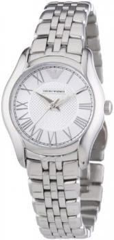Emporio Armani 0 – Women's Quartz Watch, with Stainless Steel Strap – Silver