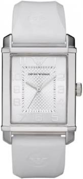Emporio Armani AR0498 Ladies White Watch