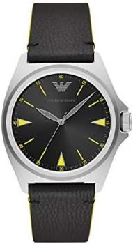 Emporio Armani Men's Three-Hand, Stainless Steel Watch, AR11330