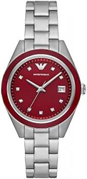Emporio Armani Watch for Women Quartz/3 Hand Date movement 36mm case size with a Stainless Steel strap AR11544