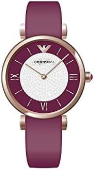 Emporio Armani Watch for Women, Two Hand Movement, 32 mm na Stainless Steel Case with a Pro-Planet Leather Strap, AR11487