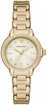 Emporio Armani Women's Analog Quartz Watch with Stainless Steel Strap AR11609