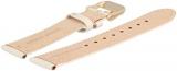 Tommy Hilfiger Watch Strap 18 mm Leather Beige Pattern - 679302074