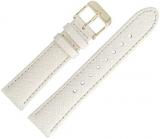 Tommy Hilfiger Watch Strap 18 mm Leather Beige Pattern - 679302074