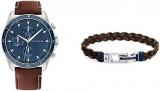 Tommy Hilfiger Men's Analog Quartz Watch with Leather Strap