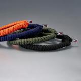 Tommy Hilfiger Jewelry Men's Nylon Bracelet - Available in Brown, Green and Blue