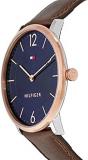 Tommy Hilfiger Men's Quartz Watch with Leather Strap 1710354