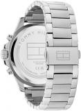 Tommy Hilfiger Analogue Multifunction Quartz Watch for Men with Silver Stainless Steel Bracelet - 1792113