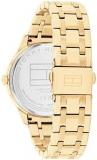 Tommy Hilfiger Analogue Multifunction Quartz Watch for Women with Gold Colored Stainless Steel Bracelet - 1782751