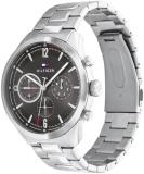 Tommy Hilfiger Analogue Multifunction Quartz Watch for Men with Silver Stainless Steel Bracelet - 1791943
