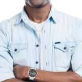 Tommy Hilfiger Analogue Multifunction Quartz Watch for Men with Silver Stainless Steel Bracelet - 1791943