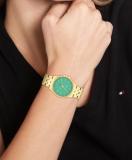 Tommy Hilfiger Three Hand Quartz Movement Watch for Women with Stainless Steel Bracelet – Available in Two-Tone, Silver or Gold