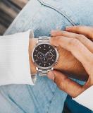 Tommy Hilfiger Analogue Multifunction Quartz Watch for Men with Stainless Steel or Leather Bracelet