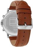 Tommy Hilfiger Analogue Multifunction Quartz Watch for Men with Leather Strap or Stainless Steel Bracelet