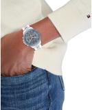 Tommy Hilfiger Analogue Multifunction Quartz Watch for Women with Stainless Steel Bracelets