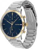 Tommy Hilfiger Analogue Multifunction Quartz Watch for Men with Silver Stainless Steel Bracelet - 1710408