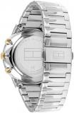 Tommy Hilfiger Analogue Multifunction Quartz Watch for Men with Silver Stainless Steel Bracelet - 1710408