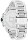 Tommy Hilfiger Analogue Multifunction Quartz Watch for Men with Stainless Steel, Silicone or Leather Strap