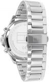 Tommy Hilfiger Analogue Multifunction Quartz Watch for Men with Stainless Steel or Silicone Bracelet