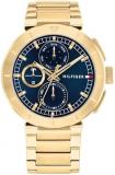 Tommy Hilfiger Analogue Multifunction Quartz Watch for Men with Stainless Steel Bracelet
