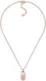 EMPORIO ARMANI Women's Rose Gold-Tone Stainless Steel Watch and Necklace, Set
