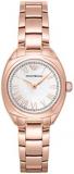 Emporio Armani - Gamma Analogue Quartz Watch with Rose Gold Stainless Steel Stra...