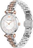 Emporio Armani Women's Dress Watch with Stainless Steel Band