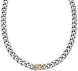 EMPORIO ARMANI Men's Two-Tone Stainless Steel Watch and Necklace, Set