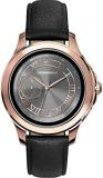 Emporio Armani Mens Smartwatch with Leather Strap ART5012