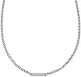 EMPORIO ARMANI Men's Two-Tone Stainless Steel Watch and Silver- Tone Necklace, Set