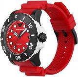 Emporio Armani Aqua Collection, Red Color, Men's Polyurethane Watch AR11478