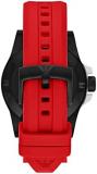 Emporio Armani Aqua Collection, Red Color, Men's Polyurethane Watch AR11478