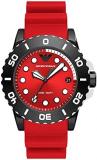 Emporio Armani Aqua Collection, Red Color, Men's Polyurethane Watch AR11478