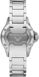 Emporio Armani Watch for Men, Automatic Three-Hand Movement, 42 mm na Stainless Steel Case with a Stainless Steel Strap, AR60059