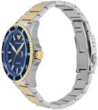 Emporio Armani Watch for Men, Quartz Three Hand Date Movement and 42mm Case Size with Stainless Steel Strap