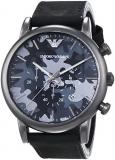 Emporio Armani Men's Quartz Watch AR1816 with Leather Strap