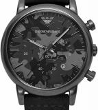 Emporio Armani Men's Quartz Watch AR1816 with Leather Strap