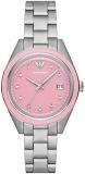 Emporio Armani Watch for Women Quartz/3 Hand Date movement 36mm case size with a Stainless Steel strap AR11546