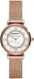 Emporio Armani Watch for Women, Two Hand Movement, 32 mm Rose Gold Stainless Steel Case with a Stainless Steel Strap, AR11320