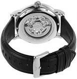 Emporio Armani Watch for Men, Automatic Movement, 43 mm Silver Stainless Steel Case with a Leather Strap, AR1981