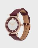 Emporio Armani Watch for Women, Two Hand Movement, 32 mm na Stainless Steel Case with a Pro-Planet Leather Strap, AR11487