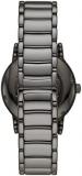 Emporio Armani Men's Automatic Three-Hand, Stainless Steel Watch, 43mm case size